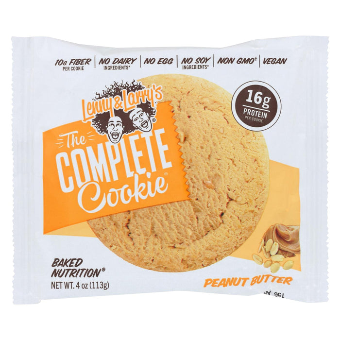 Lenny And Larry's The Complete Cookie - Peanut Butter - 4 Oz - Case Of 12