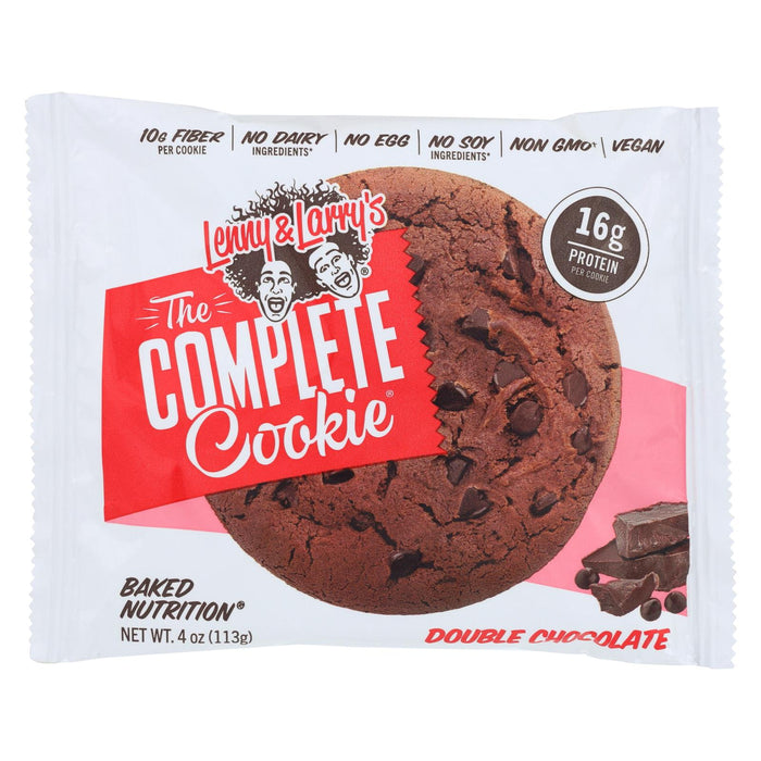 Lenny And Larry's The Complete Cookie - Double Chocolate - 4 Oz - Case Of 12