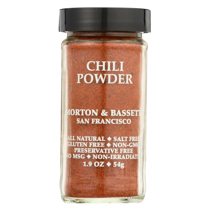 Morton And Bassett Chili Powder - Chili - Case Of 3 - 1.9 Oz.