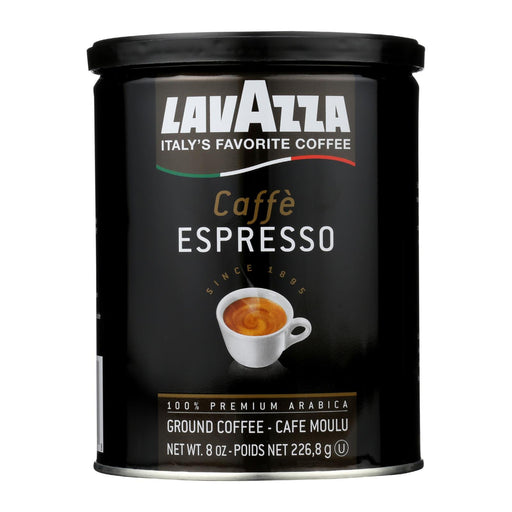 Lavazza Ground Coffee - Espresso Canned - Case Of 12 - 8 Oz