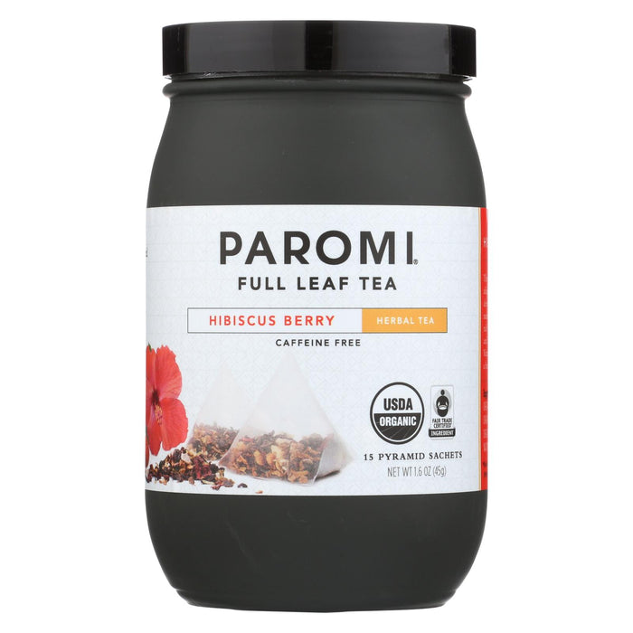 Paromi Tea Organic Paromi Hibiscus Berry - Case Of 6 - 15 Count