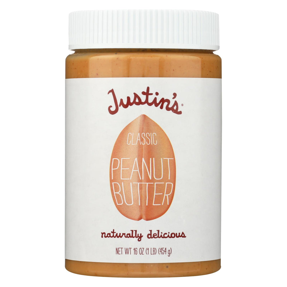 Justin's Nut Butter Peanut Butter - Classic - Case Of 12 - 16 Oz.