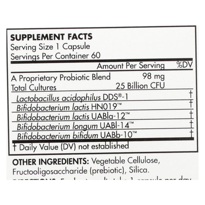 Up4 Probiotics - Dds1 Senior - 60 Vegetarian Capsules