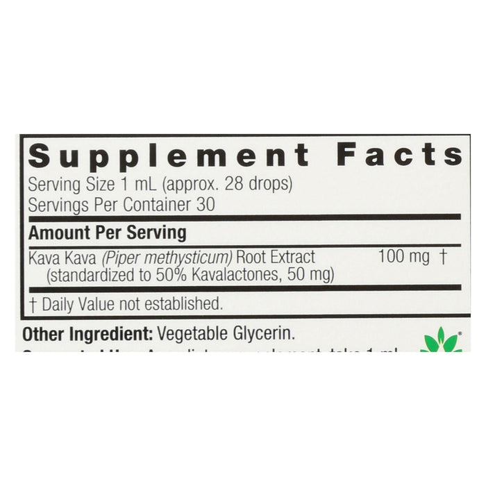 Nature's Answer Kava 6 Extract - Alcohol Free - 1 Oz