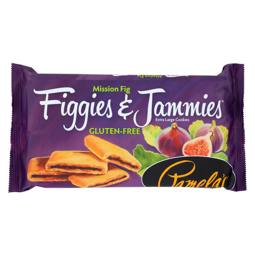 Pamela's Products Gluten Free Cookies Mission Fig - Figgies And Jammies - Case Of 6 - 9 Oz.