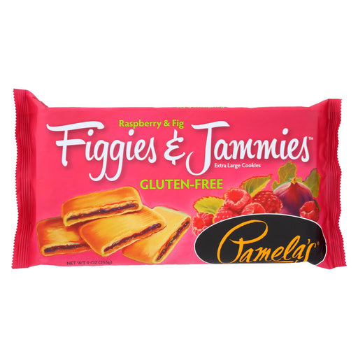 Pamela's Products Figgies And Jammies - Raspberry - Case Of 6 - 9 Oz.