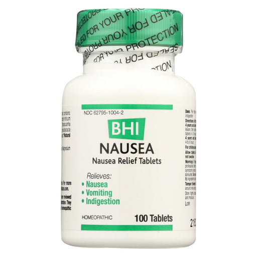 Bhi Nausea Relief - 100 Tablets