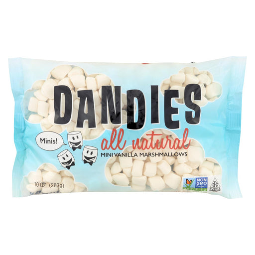 Dandies Air Puffed Mini Marshmallows - Classic Vanilla - Case Of 12 - 10 Oz.
