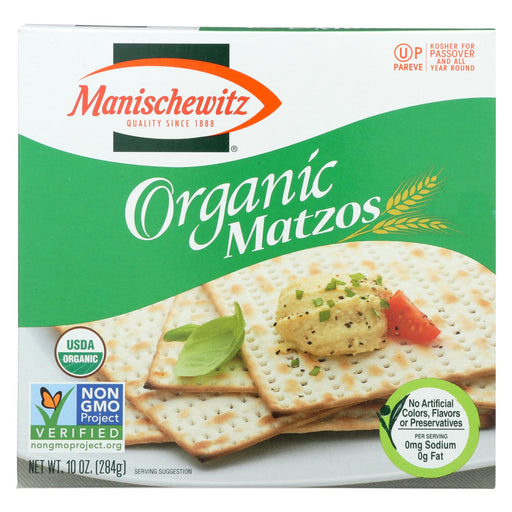 Manischewitz Organic Matzo - Case Of 12 - 10 Oz