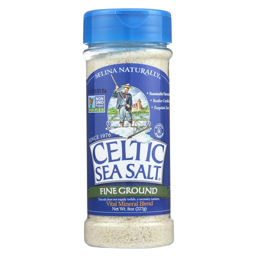Celtic Sea Salt Shaker - Fine Ground - Case Of 6 - 8 Oz
