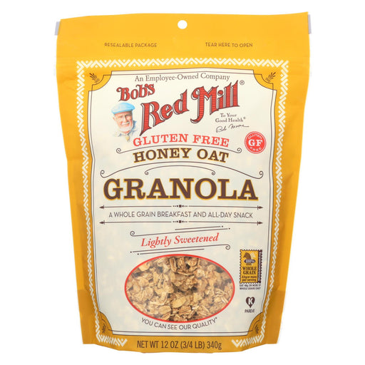 Bob's Red Mill Gluten Free Honey Oat Granola - 12 Oz - Case Of 4
