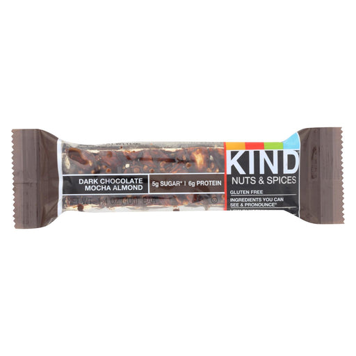 Kind Bar - Dark Chocolate Mocha Almond - 1.4 Oz Bars - Case Of 12