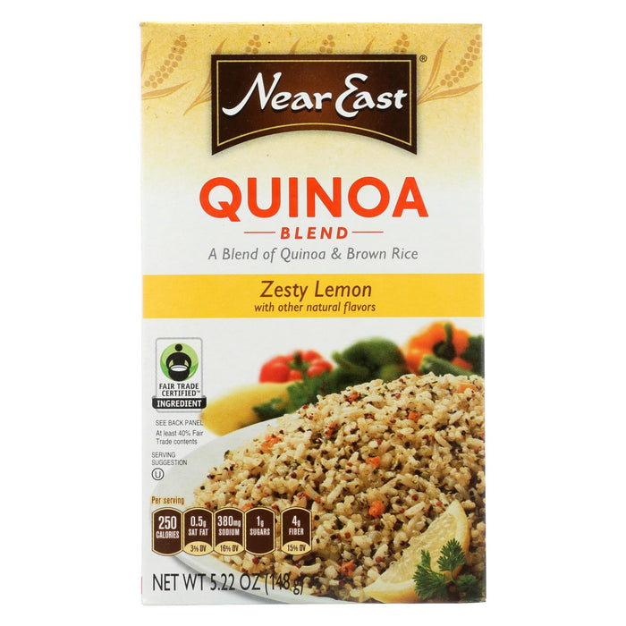 Near East Quinoa Blend - Zesty Lemon - 5.22 Oz - Case Of 12