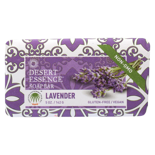 Desert Essence Bar Soap - Lavender - 5 Oz