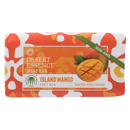 Desert Essence Bar Soap - Island Mango - 5 Oz