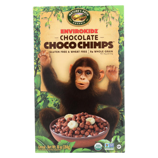 Envirokidz Organic Cereal - Choco Chimps - Case Of 12 - 10 Oz.