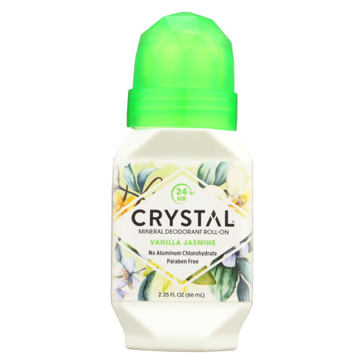 Crystal Deodorants Crystal Essence - Roll-on - Vanilla Jasmine - 2.25 Oz