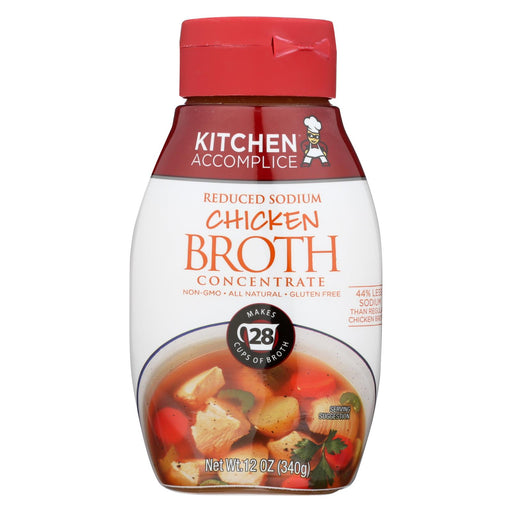 Kitchen Accomplice Chicken Broth Concentrate - Case Of 6 - 12 Oz.