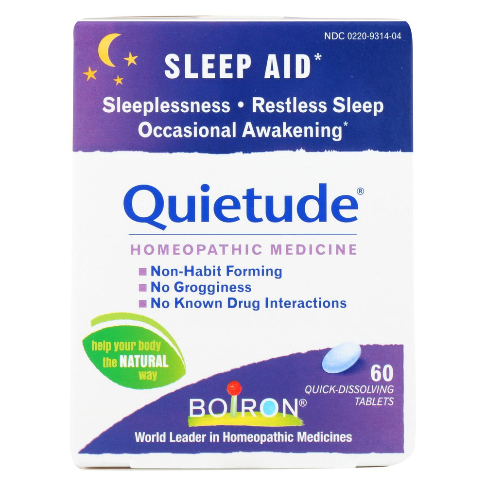 Boiron Quietude Tablets - Restless Sleep - 60 Tablets