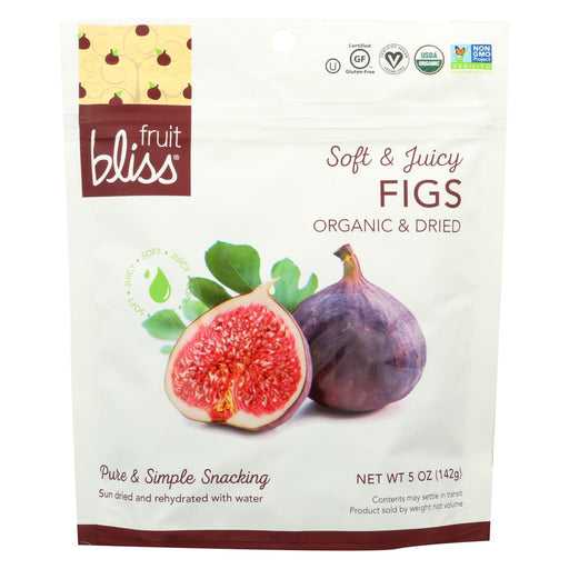 Fruit Bliss Organic Turkish Figs - Figs - Case Of 6 - 5 Oz.