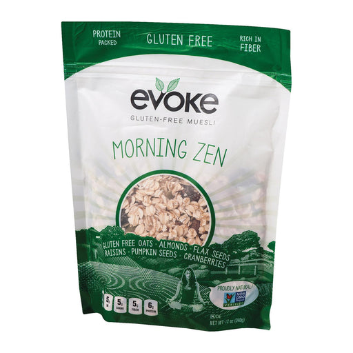 Evoke Healthy Foods Zen Gluten Free Muesli - Free Muesli - Case Of 6 - 12 Oz.