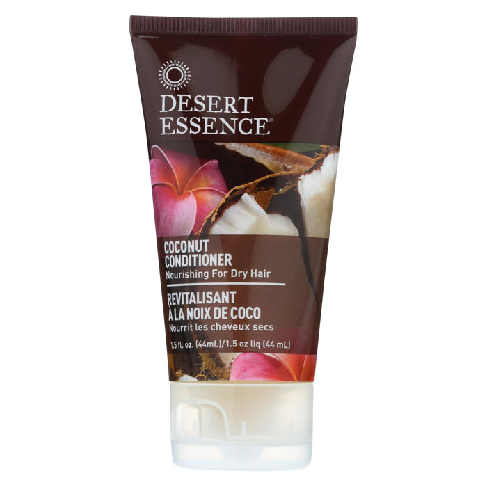 Desert Essence Conditioner - Nourishing - Coconut - Trvl - 1.5 Oz - 1 Case