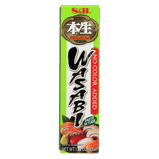 S&b Golden Wasabi - No Color Added - Case Of 10 - 1.52 Oz.