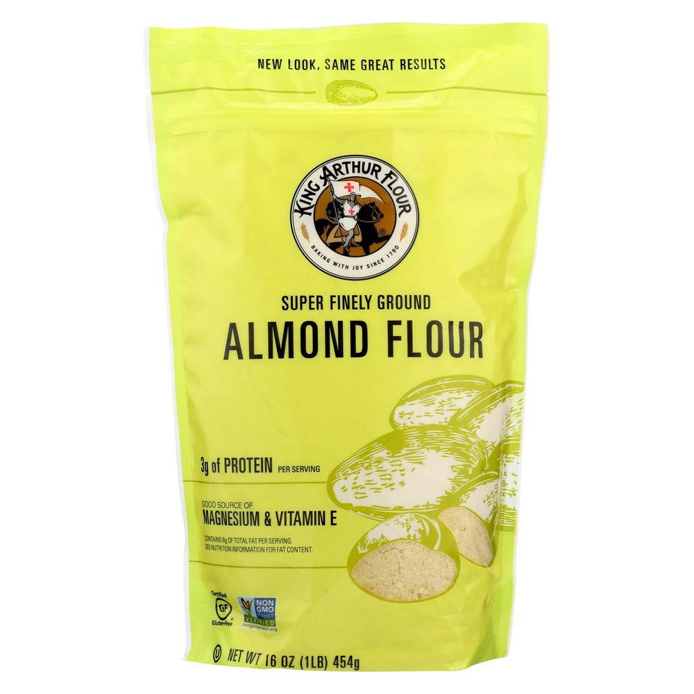 King Arthur Almond Flour - Gluten Free - 16 Oz - Case Of 4