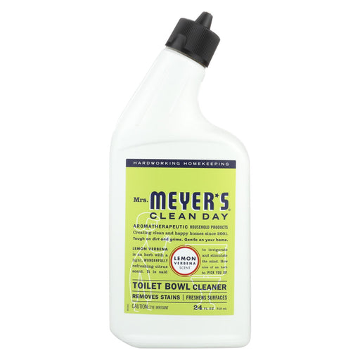 Mrs. Meyer's Clean Day - Toilet Bowl Cleaner - Lemon Verbena - 24 Fl Oz - Case Of 6