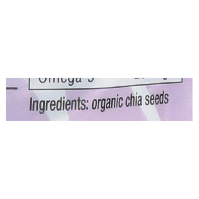 Mamma Chia Chia Seed - Organic - Black - Case Of 4 - 12 Oz