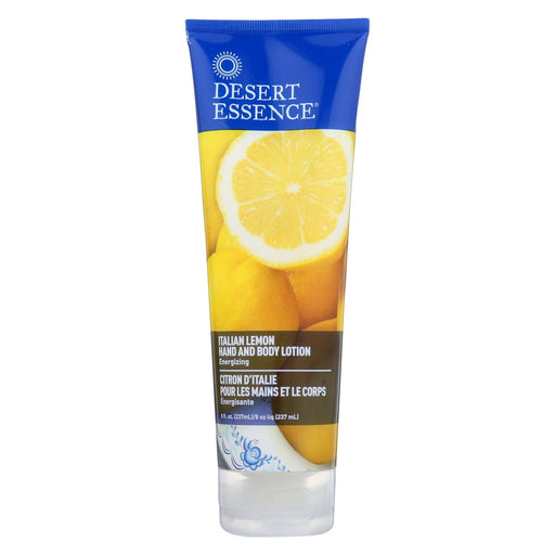 Desert Essence Hand And Body Lotion - Italian Lemon - 8 Fl Oz