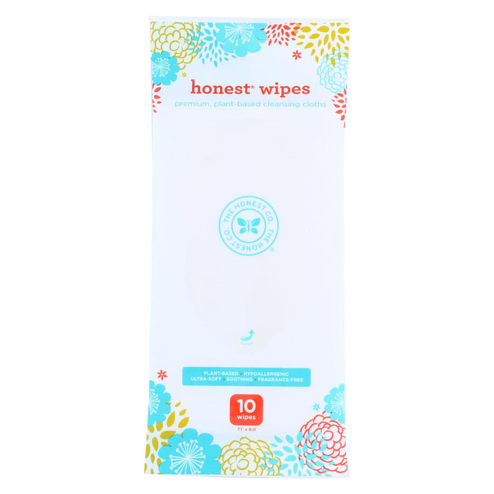 The Honest Company Honest Wipes - Unscented - Baby - Travel Pack - 10 Wipes