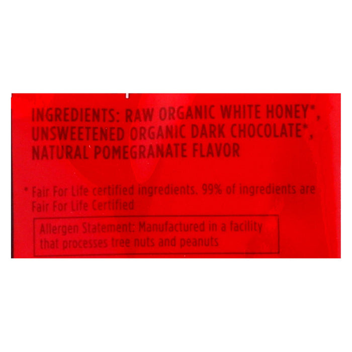 Heavenly Organics Organic Honey Patties Chocolate - Pomegranate - Case Of 6 - 4.66 Oz.