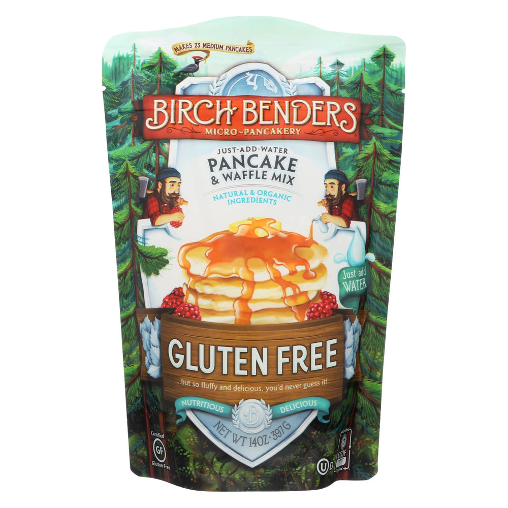 Birch Benders Pancake And Waffle Mix - Gluten Free - Case Of 6 - 14 Oz.