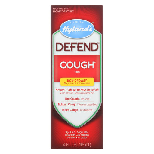 Hylands Homepathic Cough Syrup - Defend - 4 Fl Oz
