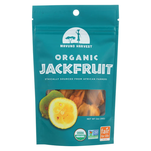 Mavuno Harvest Organic Dried Fruits - Jackfruit - Case Of 6 - 2 Oz.