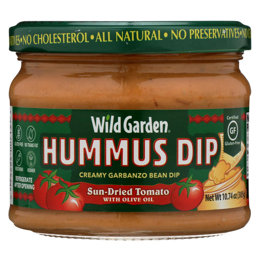 Wild Garden Hummus - Sundried Tomato - Case Of 6 - 10.74 Oz