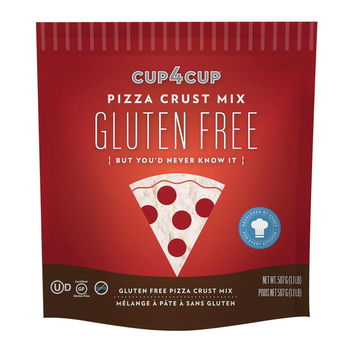 Cup 4 Cup Pizza Crust Mix - Case Of 6 - 18 Oz.