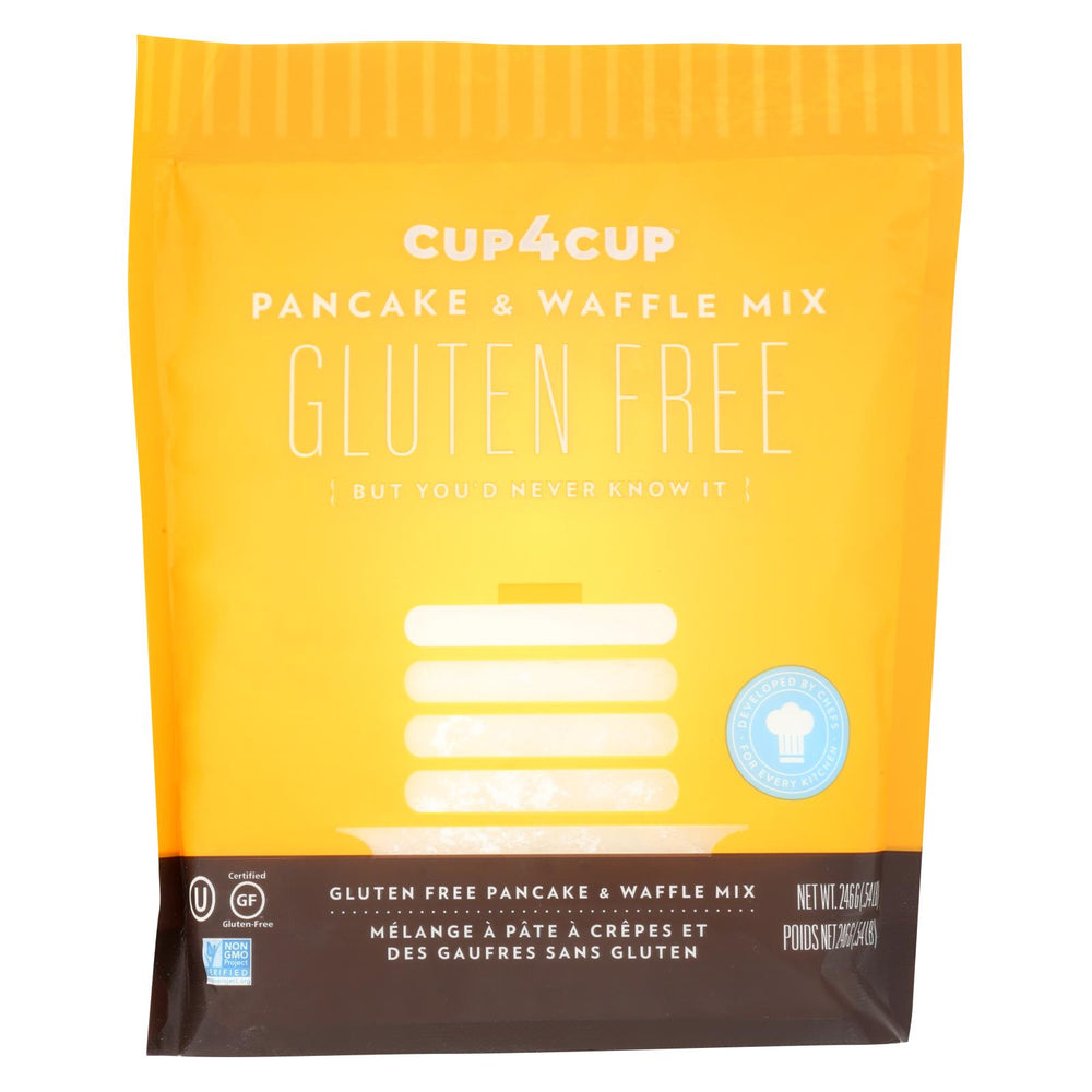 Cup 4 Cup Pancake And Waffle Mix - Case Of 6 - 8.7 Oz.
