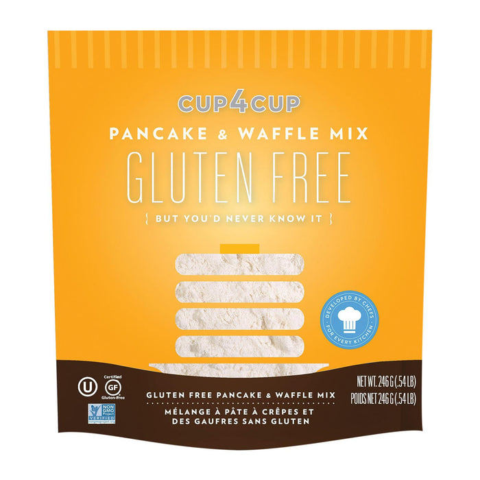 Cup 4 Cup Pancake And Waffle Mix - Case Of 6 - 8.7 Oz.