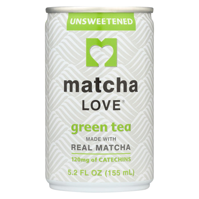 Matcha Love Unsweetened Tea - Case Of 20 - 5.2 Oz.