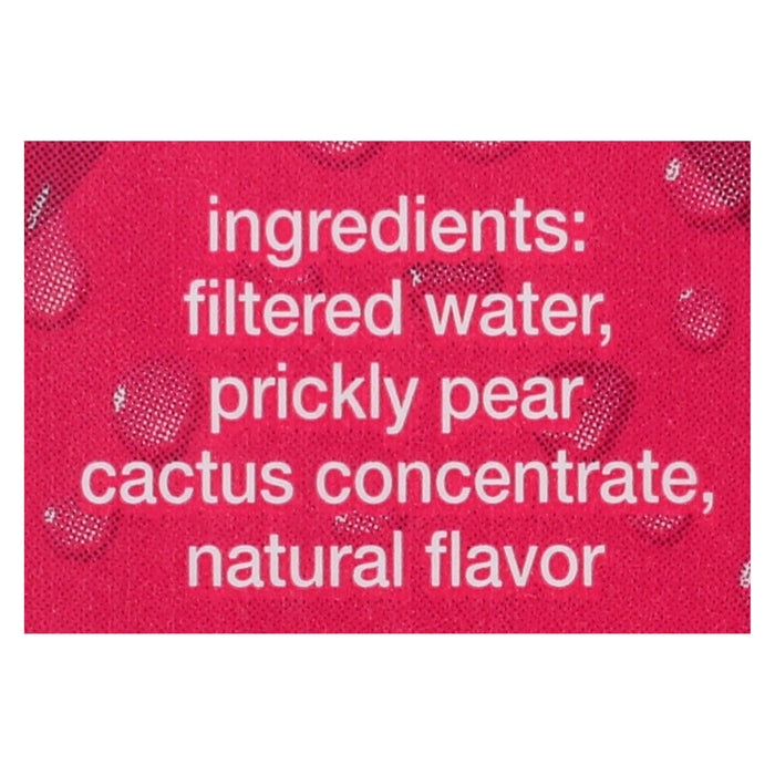 True Nopal Cactus Water - Prickly Pear - Case Of 12 - 16.9 Fl Oz