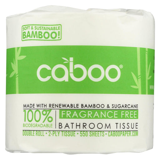 Caboo Bath Tissue - Fragrance Free 2-ply - Case Of 40 - 1 Count
