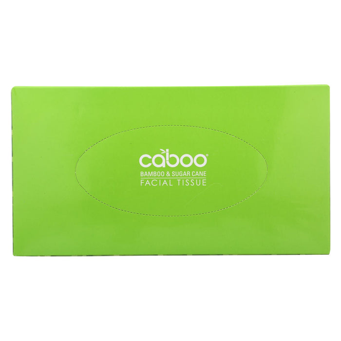 Caboo Facial Tissue - Flat Box - Case Of 24 - 1 Count