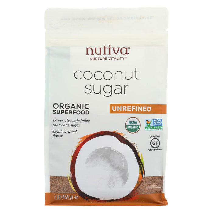 Nutiva Coconut Sugar - Case Of 6 - 16 Oz