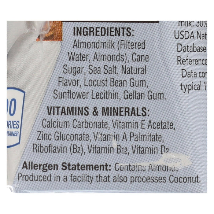 Silk Pure Almond Milk - Vanilla - Case Of 3 - 8 Fl Oz.