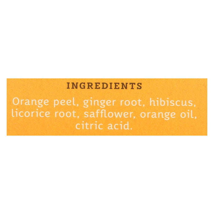 Stash Tea Herbal Tea - Sunny Orange Ginger - Case Of 6 - 18 Bags