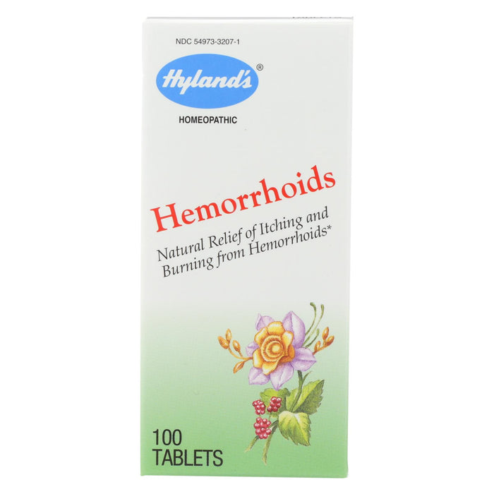 Hylands Homeopathic Hemorrhoid Tablets - 100 Tablets