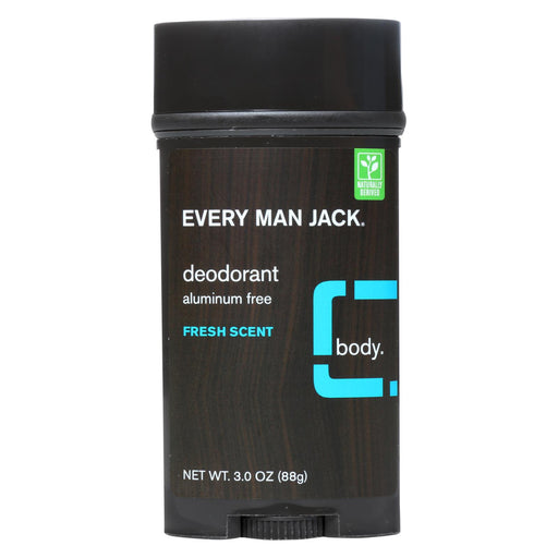 Every Man Jack Body Deodorant - Fresh Scent - 3 Oz