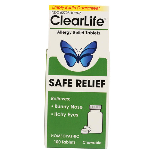 Clearlife Tablets - Allergy Relief - 100 Tablets